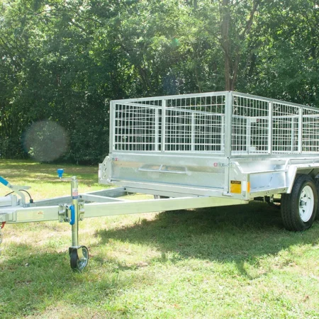 KKT-T1052000 - 10×5 Tandem Axle Hot-Dip Galvanised Box Trailer 2000kg ATM