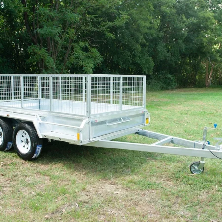 KKT-T1052000 - 10×5 Tandem Axle Hot-Dip Galvanised Box Trailer 2000kg ATM