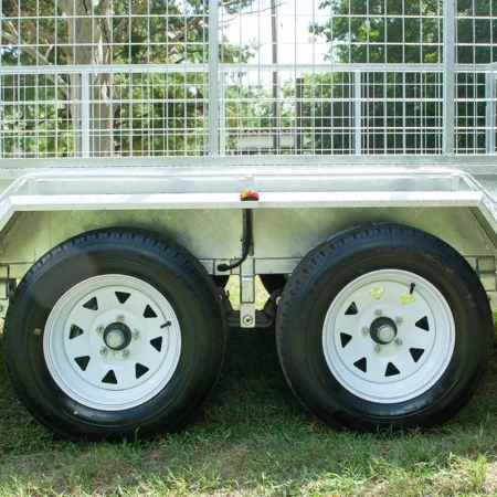 KKT-T1052000 - 10×5 Tandem Axle Hot-Dip Galvanised Box Trailer 2000kg ATM