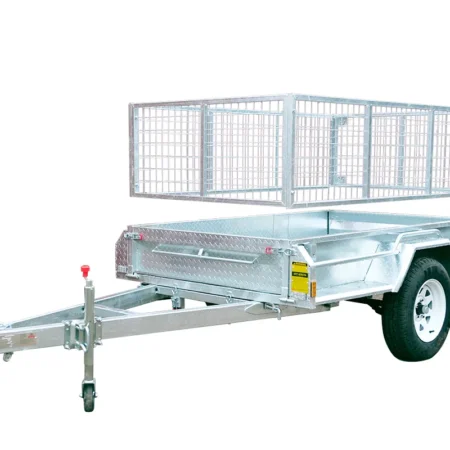 KKT-S75750 - 7×5 Premium Single Axle Hot-Dip Galvanised Tilting Box Trailer 750kg ATM