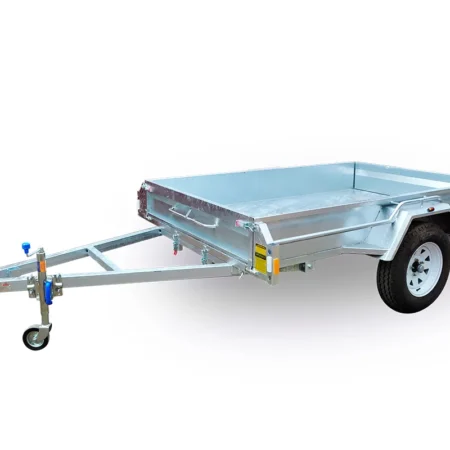 KKT-S85750 - 8×5 Premium Single Axle Hot-Dip Galvanised Tilting Box Trailer 750kg ATM