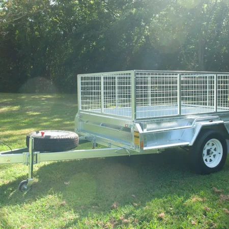 KKT-S75750 - 7×5 Premium Single Axle Hot-Dip Galvanised Tilting Box Trailer 750kg ATM