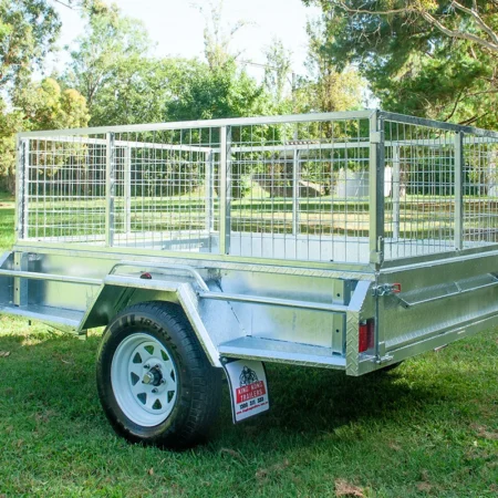KKT-S75750 - 7×5 Premium Single Axle Hot-Dip Galvanised Tilting Box Trailer 750kg ATM