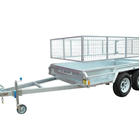 KKT-T1052000 - 10×5 Tandem Axle Hot-Dip Galvanised Box Trailer 2000kg ATM