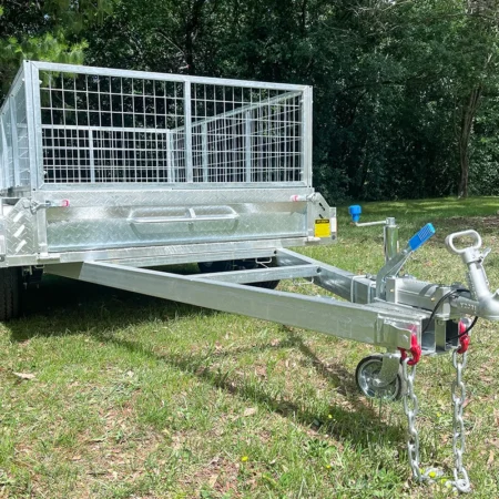 KKT-T852000 - 8×5 Tandem Axle Hot-Dip Galvanised Box Trailer 2000kg ATM