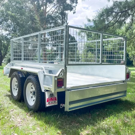 KKT-T852000 - 8×5 Tandem Axle Hot-Dip Galvanised Box Trailer 2000kg ATM