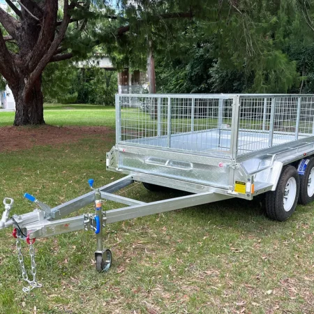 KKT-T852000 - 8×5 Tandem Axle Hot-Dip Galvanised Box Trailer 2000kg ATM