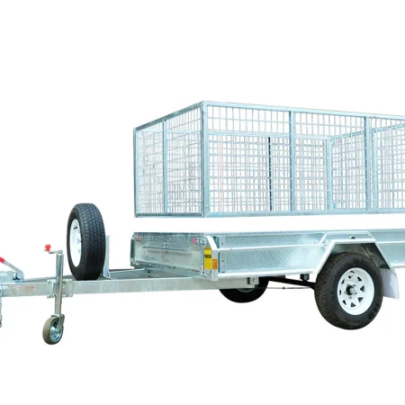 KKT-S85U - 8×5 Premium Single Axle Hot-Dip Galvanised Box Trailer 1400kg ATM