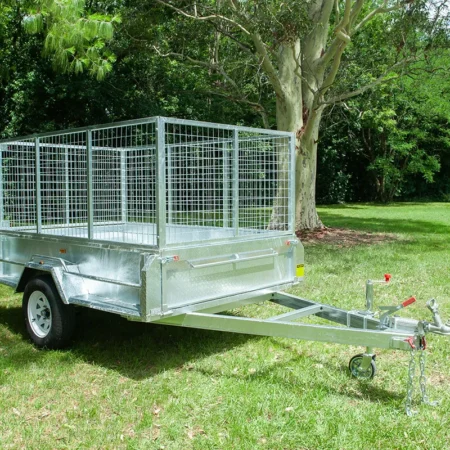 KKT-S85U - 8×5 Premium Single Axle Hot-Dip Galvanised Box Trailer 1400kg ATM