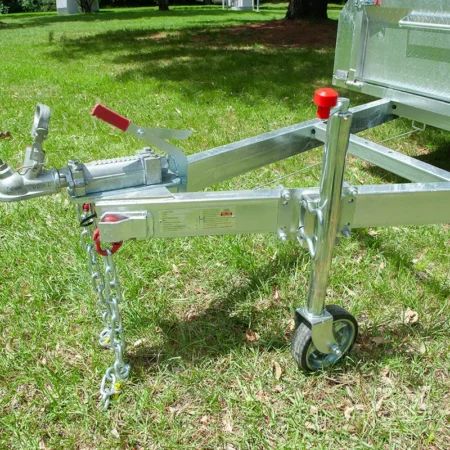 KKT-S85U - 8×5 Premium Single Axle Hot-Dip Galvanised Box Trailer 1400kg ATM