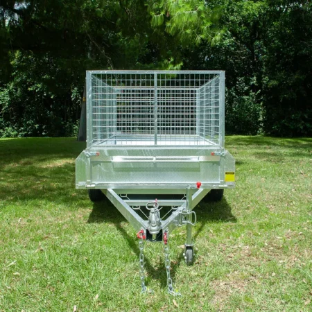 KKT-S85U - 8×5 Premium Single Axle Hot-Dip Galvanised Box Trailer 1400kg ATM