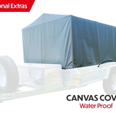 KKT-T106UH3500 - 10×6 Tandem Axle Hot-Dip Galvanised Box Trailer 3500kg ATM