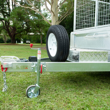 KKT-TP106U4500- 10×6 Tandem Axle Hydraulic Tipper Galvanised Box Trailer 4500kg ATM