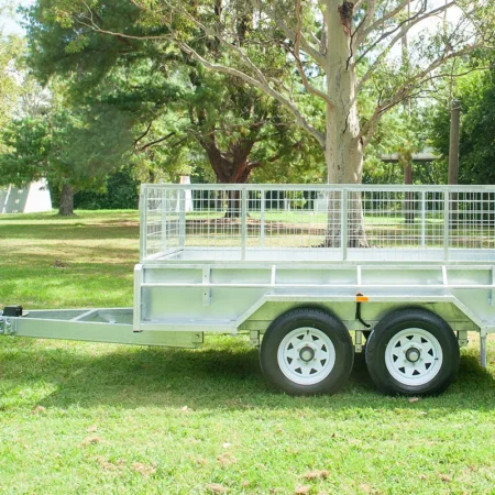 KKT-T106UH3500 - 10×6 Tandem Axle Hot-Dip Galvanised Box Trailer 3500kg ATM