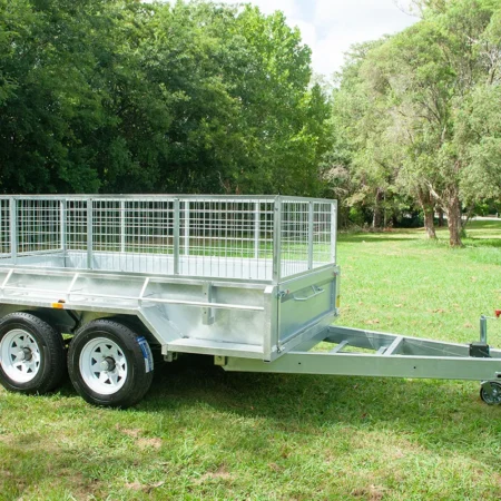 KKT-T105UH3500 - 10×5 Tandem Axle Hot-Dip Galvanised Box Trailer 3500kg ATM
