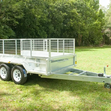 KKT-T105UH3500 - 10×5 Tandem Axle Hot-Dip Galvanised Box Trailer 3500kg ATM