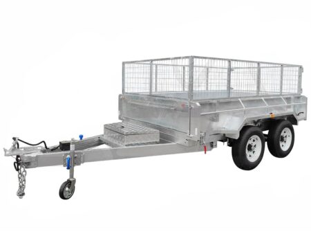 10 X 6 Tandem Axle Hydraulic Tipper Galvanised Box Trailer Rated 3500kg ATM
