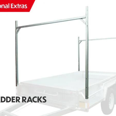 KKT-TP85U4200 - 8×5 Tandem Axle Hydraulic Tipper Galvanised Box Trailer 4200kg ATM