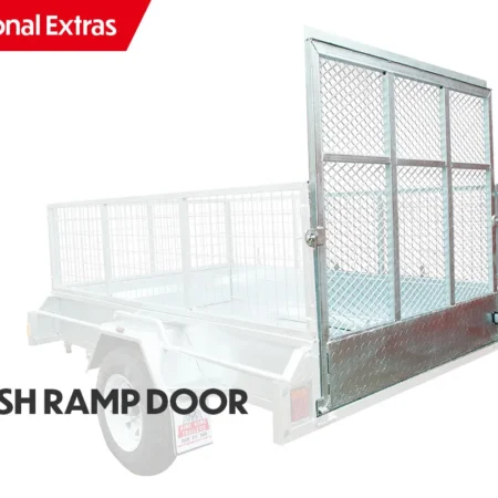 KKT-T852000 - 8×5 Tandem Axle Hot-Dip Galvanised Box Trailer 2000kg ATM
