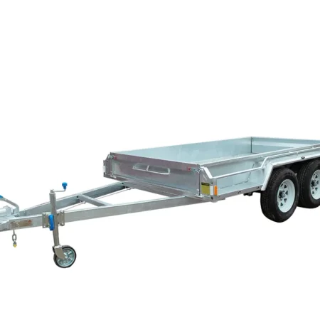 KKT-T1062000 - 10×6 Tandem Axle Hot-Dip Galvanised Box Trailer 2000kg ATM