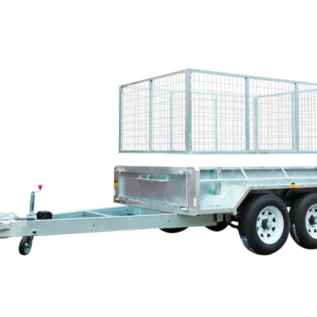 KKT-T85UH3500 - 8×5 Tandem Axle Hot-Dip Galvanised Box Trailer 3500kg ATM