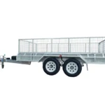 12x6 Tandem axle box traielr 3500kg left side