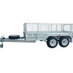 12x6 Tandem axle box traielr 3500kg left side