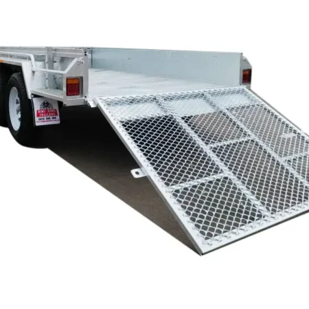 Fold-Down Mesh Ramp Door