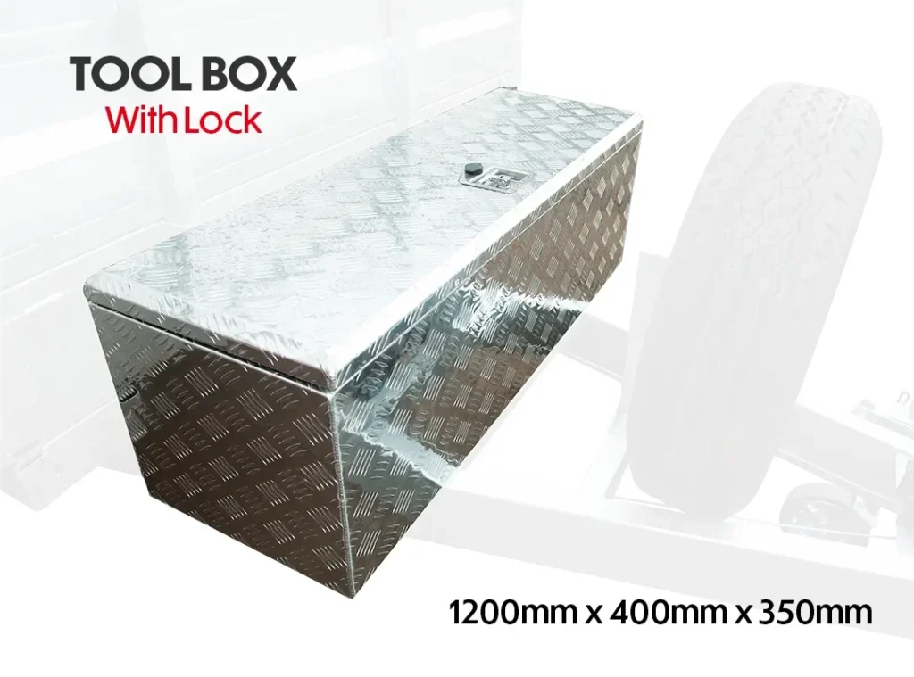 Aluminium Rectangle Tool Box