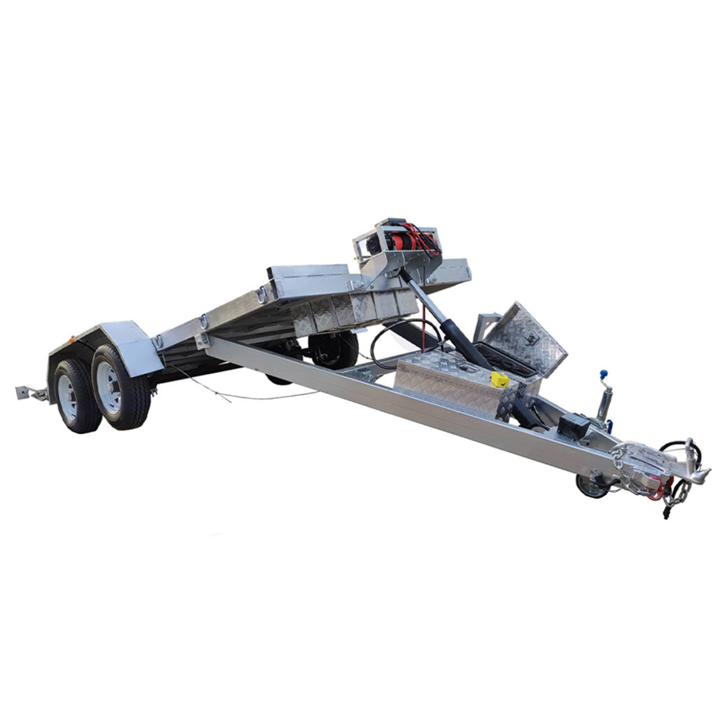 16.4Ft Car Trailer with Hydraulic Tipping-1