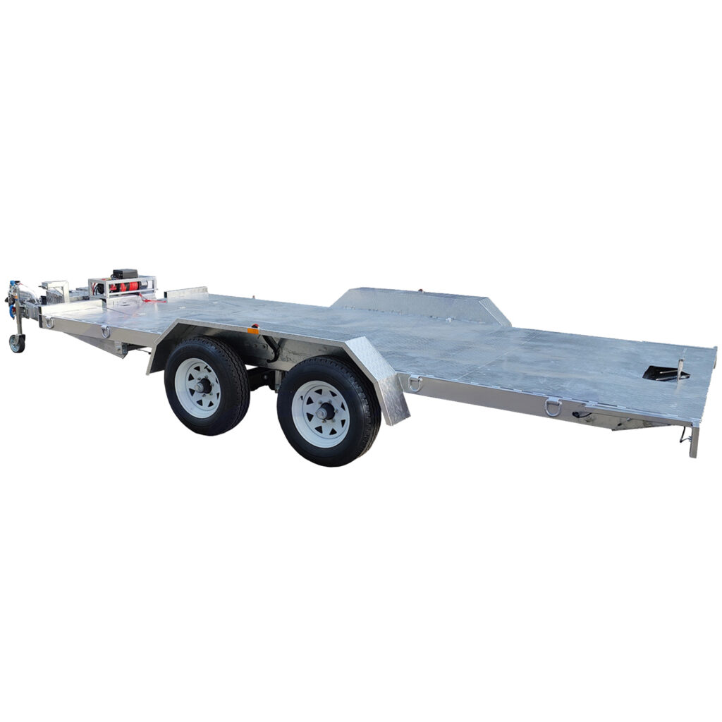 16.4Ft Car Trailer with Hydraulic Tipping-3