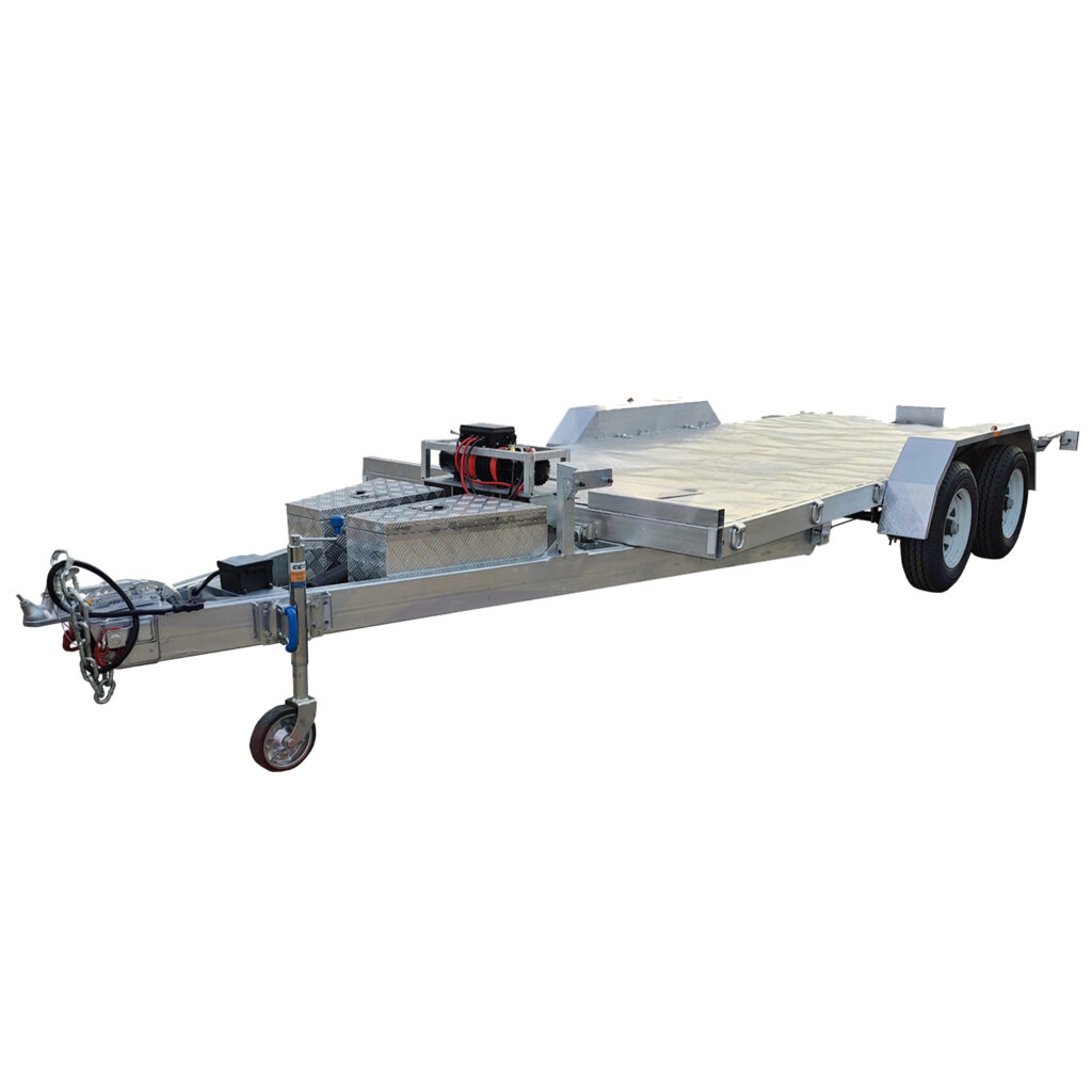16.4Ft Car Trailer with Hydraulic Tipping-4