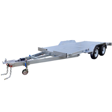 16.4Ft Tandem Axle Hot Dip Galvanised Car Trailer 3500KG ATM