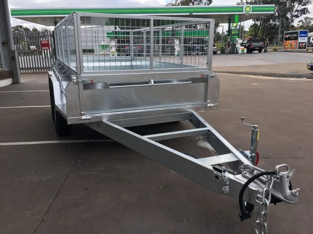 how to clean galvanized steel trailer