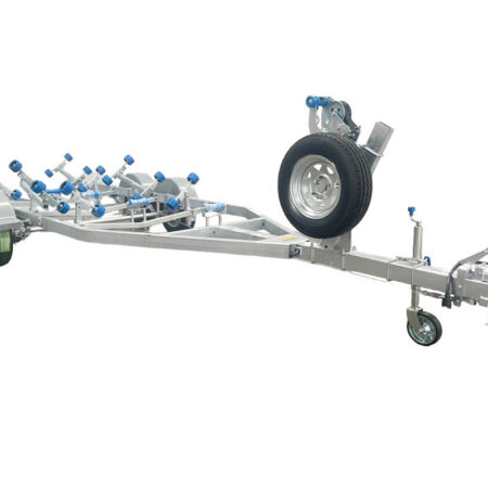 KKT-BTT62200 - 6.2m Galvanised Boat Trailer 2000kg ATM – Suits Boats 5.7–6.2m (18.7–20.3ft)
