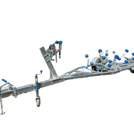 KKT-BTS48120 - 4.8m Galvanised Boat Trailer 1200kg ATM – Suits Boats 4.3–4.8m (14.1–15.7ft)