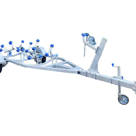 KKT-BTS48750 - 4.8m Galvanised Boat Trailer 750kg ATM – Suits Boats 4.3–4.8m (14.1–15.7ft)