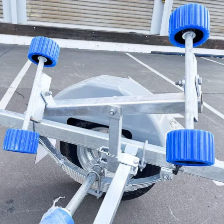 KKT-BTS48750 - 4.8m Galvanised Boat Trailer 750kg ATM – Suits Boats 4.3–4.8m (14.1–15.7ft)