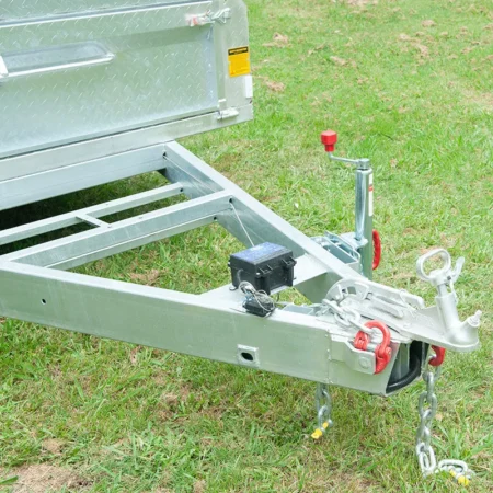 KKT-FT1683500RP - 16×8 Hot-Dip Galvanised Flat Top Trailer 3500kg ATM with Ramps