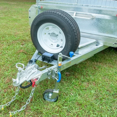 KKT-SP851800 - 8×5 Hydraulic Tipper Galvanised Box Trailer 1800kg ATM with Electric Brake