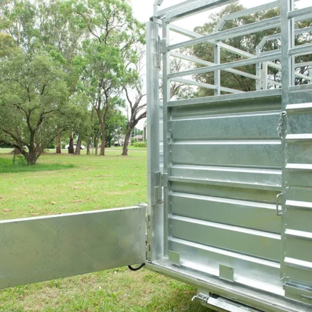 KKT-T126U-CATTLE - 12×6 Livestock Trailer 3500kg ATM with Aluminium Side Rails and Steel Ramps