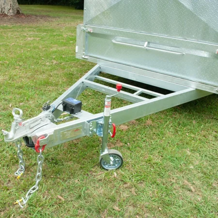KKT-T126U-CATTLE - 12×6 Livestock Trailer 3500kg ATM with Aluminium Side Rails and Steel Ramps