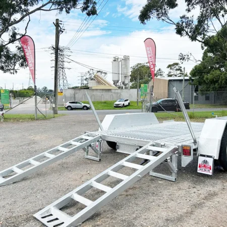 KKT-PT105U3500 - 10×5 Galvanized Plant Trailer 3500kg ATM