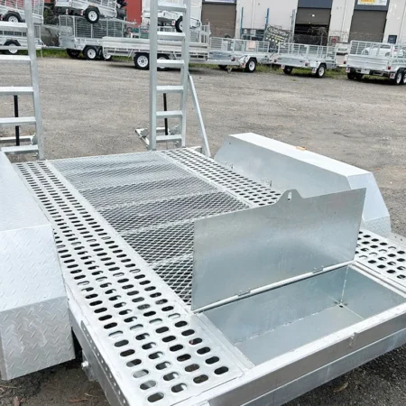 KKT-PT105U3500 - 10×5 Galvanized Plant Trailer 3500kg ATM