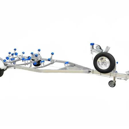 KKT-BTS62140 - 6.2m Galvanised Boat Trailer 1400kg ATM – Suits Boats 5.7–6.2m (18.7–20.3ft)