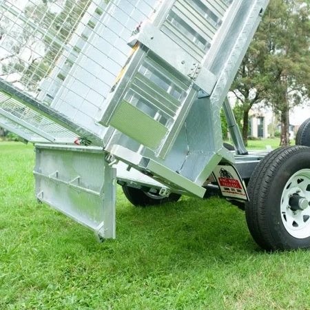KKT-TP105H3500 - 10×5 Tandem Axle Hydraulic Tipper Galvanised Box Trailer 3500kg ATM