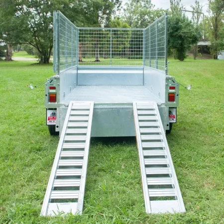 KKT-TP105H3500 - 10×5 Tandem Axle Hydraulic Tipper Galvanised Box Trailer 3500kg ATM