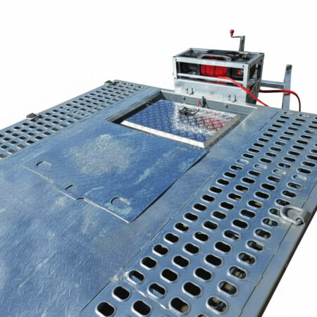 KKT-CT16 Punch Floor - Tandem Axle Car Trailer - Deck size 16.4×6.6ft (5X2m) 3500KG ATM