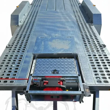 KKT-CT16 Punch Floor - Tandem Axle Car Trailer - Deck size 16.4×6.6ft (5X2m) 3500KG ATM