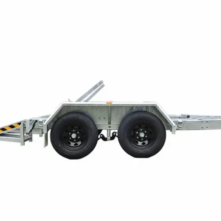 KKT-PT105U3500M - 10×5 Galvanized Plant Trailer 3500kg ATM - Monocoque Chassis